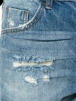 Thumbnail for your product : One Teaspoon distressed denim shorts