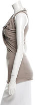Thumbnail for your product : Rick Owens Lilies Draped Sleeveless Top