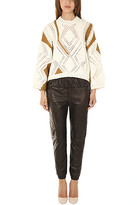 Thumbnail for your product : 3.1 Phillip Lim Elastic Leather Sweatpant