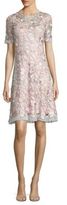 Thumbnail for your product : Elie Tahari Laura Floral Lace A-Line Dress
