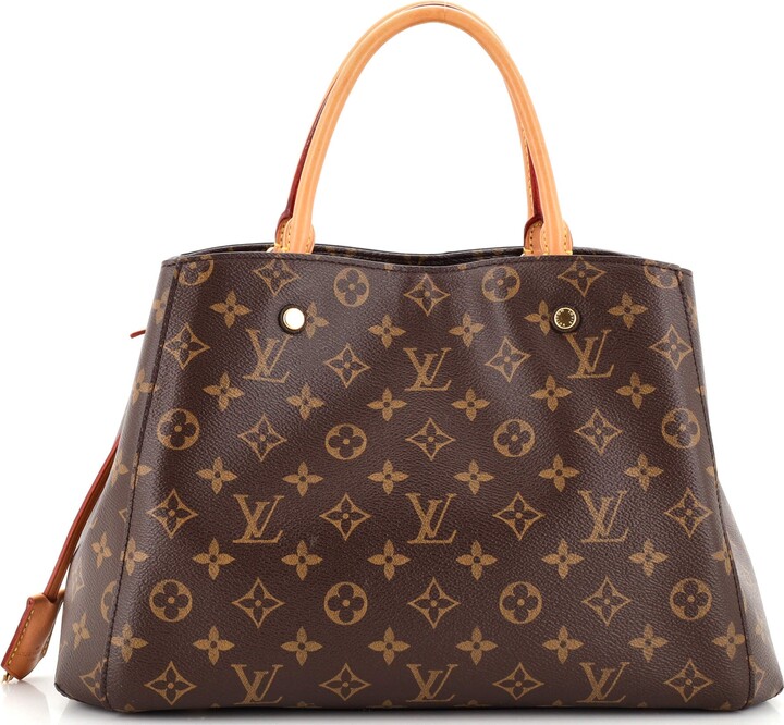 Louis Vuitton Canvas Exterior Satchel/Top Handle Bag Handbags