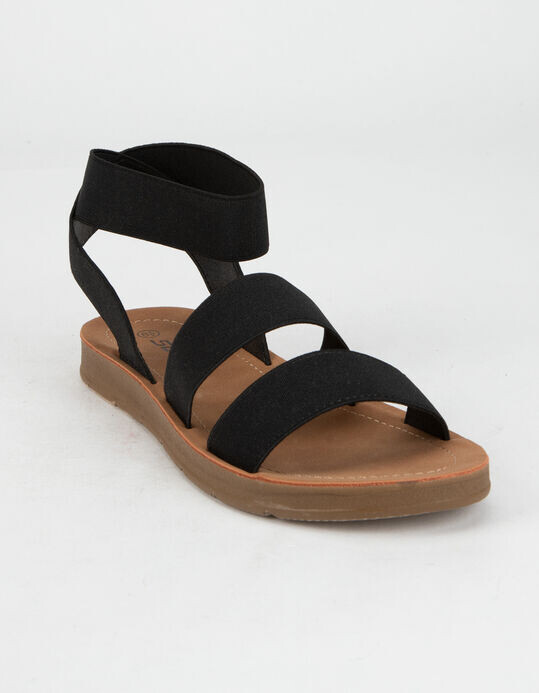 sandals with elastic bands