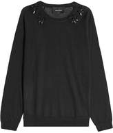 Thumbnail for your product : Simone Rocha Embellished Pullover with Merino Wool, Silk and Cashmere