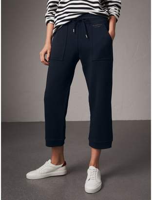 Burberry Cropped Jersey Sweatpants