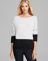 Thumbnail for your product : Joan Vass Color Blocked Pullover