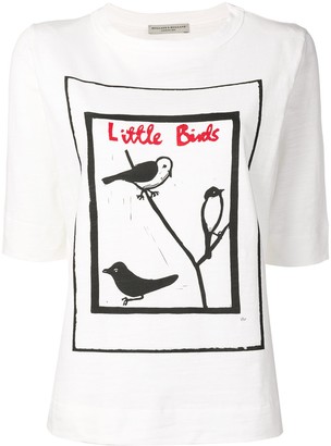 Holland & Holland Little Birds print T-shirt