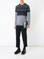 Thumbnail for your product : Kolor tapered cropped trousers