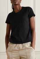 Thumbnail for your product : James Perse Casual Slub Cotton-jersey T-shirt - Black