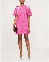 Thumbnail for your product : Valentino Floral lace mini dress