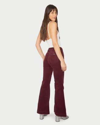ROLLA'S Women's Red High-Waisted - Eastcoast Flare