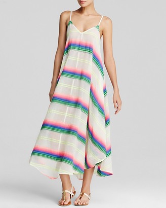 Mara Hoffman Rainbow Stripe Gauze Maxi Dress - ShopStyle Women's Fashion