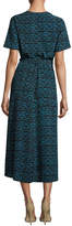 Thumbnail for your product : A.L.C. Asa Embroidered Midi Dress