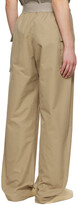 Thumbnail for your product : Essentials Tan Cotton Trousers