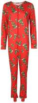 Thumbnail for your product : boohoo Christmas Tree Onesie
