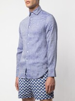 Thumbnail for your product : Frescobol Carioca Long-Sleeve Fitted Shirt