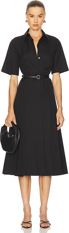Short Sleeve Shirt Dress