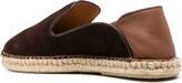 Thumbnail for your product : Frescobol Carioca Veluso panelled suede espadrilles