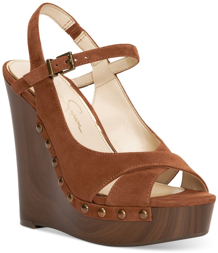 tan wedge platform sandals