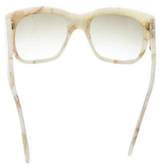 Victoria Beckham Gradient Shield Sunglasses