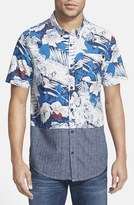 Thumbnail for your product : O'Neill 'Stained Horizon' Tailored Fit Short Sleeve Woven Shirt