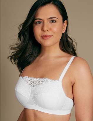 Marks and Spencer Vintage Lace Post Surgery Padded Full Cup Bra A-DD