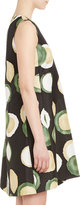 Thumbnail for your product : Marni Circle-Print Twill Dress