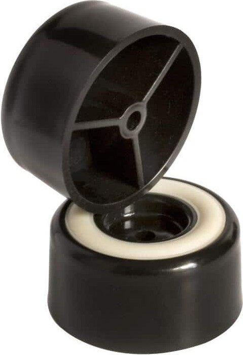 Slipstick 1 in. Furniture Gripper Foot Floor Protector Riser Black