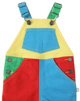 Thumbnail for your product : Stella McCartney Kids Color block organic denim overalls