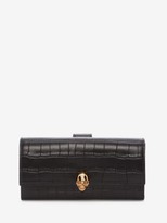 Thumbnail for your product : Alexander McQueen Skull Continental Wallet