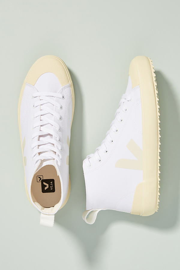 Veja Nova High-Top Sneakers By in White Size 39 - ShopStyle