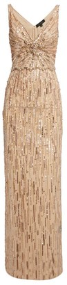 Jenny Packham Sequin Meredith Gown