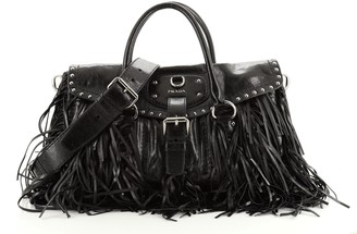 prada fringe purse