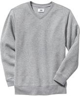 Thumbnail for your product : Old Navy Boys Textured-Rib V-Neck Pullovers