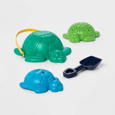 4pc Stacking Turtles Sand Molds - Sun Squad™