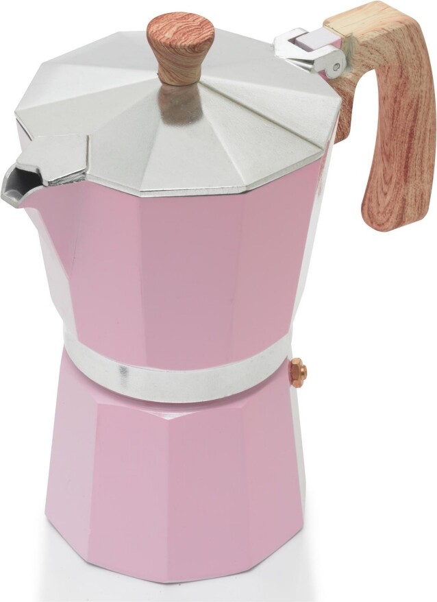 Grosche Milano Stone Stovetop Espresso Maker, 12 Cup, Blush Pink : Target