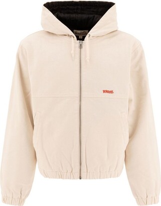 Stussy SHEARLING HOODED WORK JACKET Stussy Work Jacket