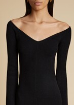 Thumbnail for your product : KHAITE The Pia Dress in Black