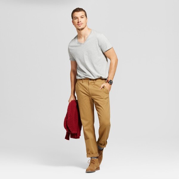 Men's Every Wear Slim Fit Chino Pants - Goodfellow & Co™ Black