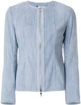 Thumbnail for your product : Desa Collection ribbed fitted jacket