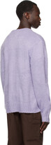 Thumbnail for your product : Stussy Purple Brushed Cardigan