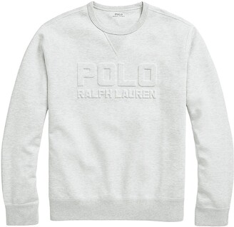 Polo Ralph Lauren Embossed Logo Cotton & Polyester Crewneck Sweatshirt -  ShopStyle