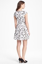 Thumbnail for your product : French Connection Horse Print Stretch Cotton Fit & Flare Dress