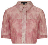 Thumbnail for your product : Whistles Juno Flamingo Feather Print Top