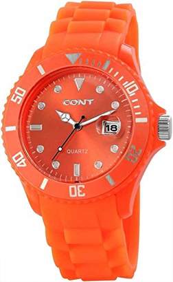 Cont. CONT Men's Quartz Watch RP3458590004 with Rubber Strap