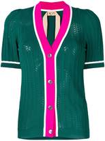Thumbnail for your product : No.21 short sleeve knitted cardigan