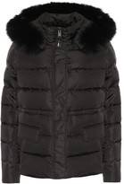 Thumbnail for your product : Yves Salomon Army fur-trimmed down jacket