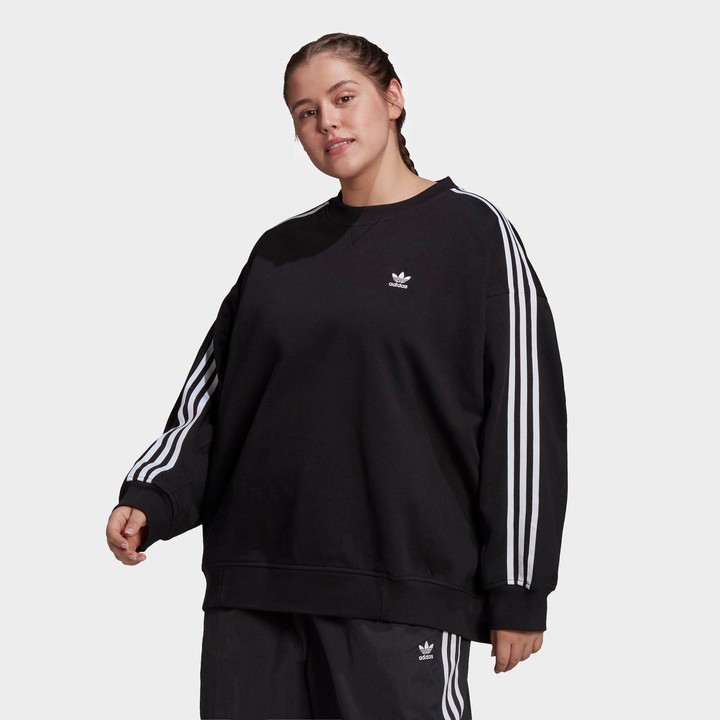 black adidas sweatshirt