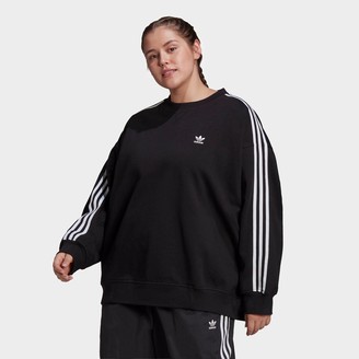 adidas Women's Oversized Tunic Sweatshirt (Plus Size) - ShopStyle