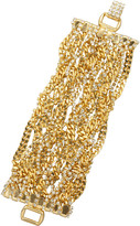 Thumbnail for your product : Tom Binns Uber Urban gold-plated crystal bracelet