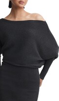 Thumbnail for your product : Reiss Lara One-Shoulder Long Sleeve Sweater Dress